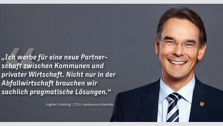 Abfallwirtschaft ist Paradebeispiel für Partnerschaft zwischen Kommunen und Wirtschaft Abfallwirtschaft ist Paradebeispiel für Partnerschaft zwischen Kommunen und Wirtschaft